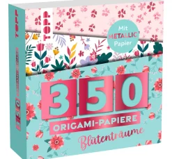 350 Origami-Block Blütenträume