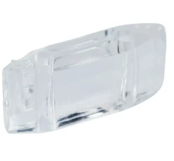 Acryl 2-Loch-Trägerperlen