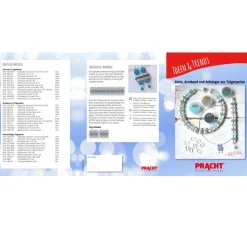 Acryl 2-Loch-Trägerperlen