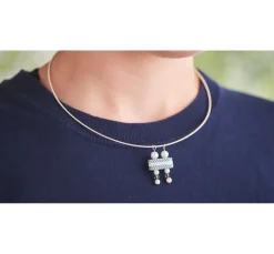 Acryl 2-Loch-Trägerperlen