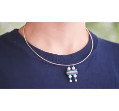 Acryl 2-Loch-Trägerperlen