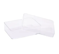 Acryl-Dose mit Stülpdeckel "Rechteck"