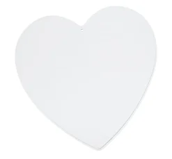 Acryl-Trenn-/Malscheibe "Herz", 10 cm