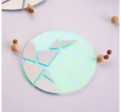 Acryl-Trenn-/Malscheibe "Rund", Ø 10 cm