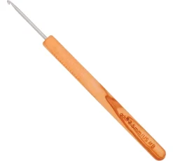 addi Häkelnadel mit Olivenholzgriff