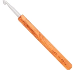 addi Häkelnadel mit Olivenholzgriff