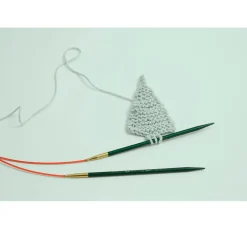 addiChristmas Lace Rundstricknadel, Länge 80 cm