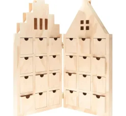 Adventskalender "Haus", aufklappbar