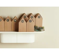 Adventskalender Papphäuser