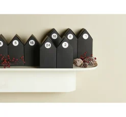 Adventskalender Papphäuser