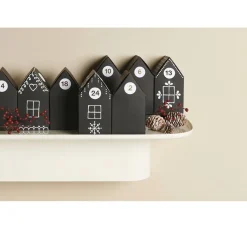 Adventskalender Papphäuser