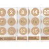 Adventskalender-Sticker