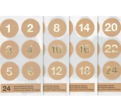 Adventskalender-Sticker
