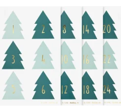 Adventskalendersticker "Christmas Tree"
