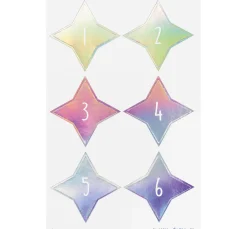 Adventskalendersticker "Sparks Iridescent"