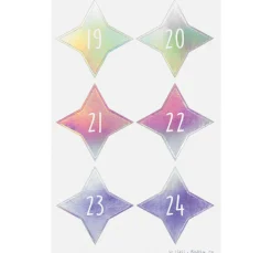 Adventskalendersticker 