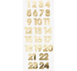 Adventskalenderzahlen