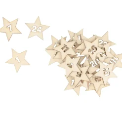 Adventszahlen "Sterne"