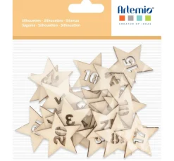 Adventszahlen "Sterne"