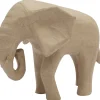 Afrikanischer Elefant, Pappmaché