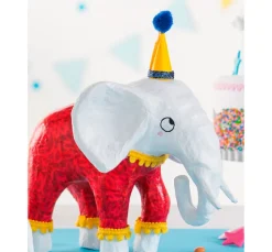 Afrikanischer Elefant, Pappmaché