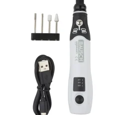 Akku-Gravierset mit 4 Aufsätzen