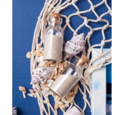 Anhänger Glasflasche