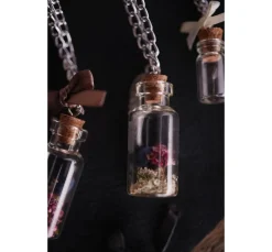 Anhänger Glasflasche