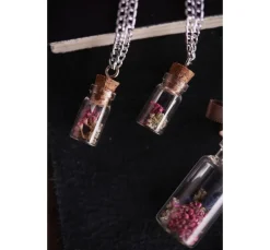 Anhänger Glasflasche