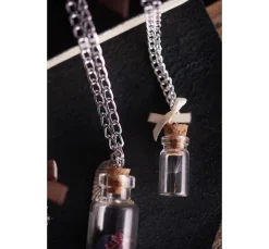 Anhänger Glasflasche