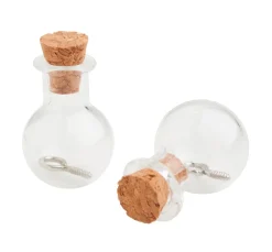 Anhänger Glasflasche