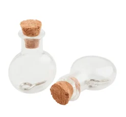 Anhänger Glasflasche