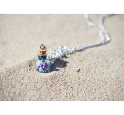 Anhänger Glasflasche