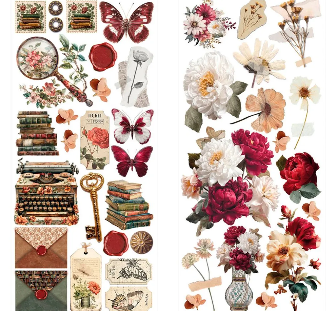 Art Stickers "Book Lovers"