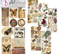 Art Stickers "Cabinet of Curiosities"