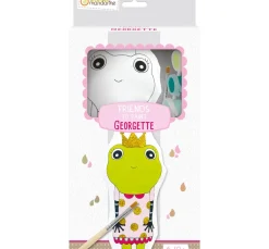 Ausmalpuppe Friends to Paint "Frosch Georgette"