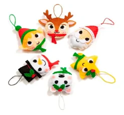 Avenue Mandarine Kreativ-Box Nähen Mini Couz’IN "Weihnachtsanhänger"