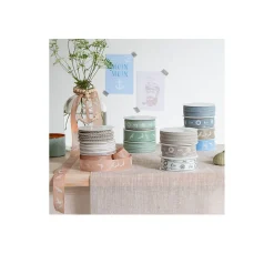 Band mit Leinenkante