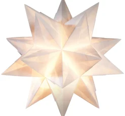 Bascetta-Stern Set "Transparentpapier", Weiß