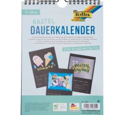 Bastel Dauerkalender, 17 x 24 cm