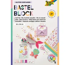 Bastelblock "Glitter Everywhere"