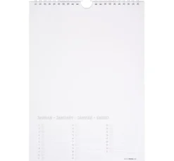 Bastel-Dauerkalender, DIN A4