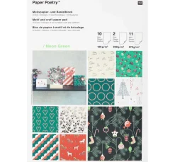 Bastelpapier-Block "Christmas Rocks!"