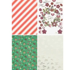 Bastelpapier-Block "Christmas Rocks!"