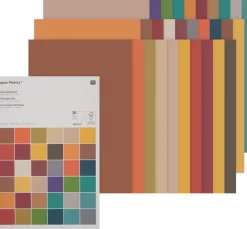 Bastelpapier-Block "Earthy Colours"