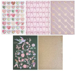 Bastelpapier-Block "La Vie En Rose"