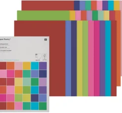 Bastelpapier-Block "Rainbow Colours"