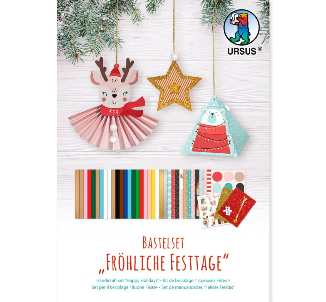 Bastelset "Fröhliche Festtage"