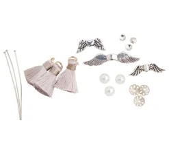 Bastel-Set "Quastenengel", 3er-Set