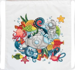 Bastelset Sportbeutel und Schlampermäppchen 